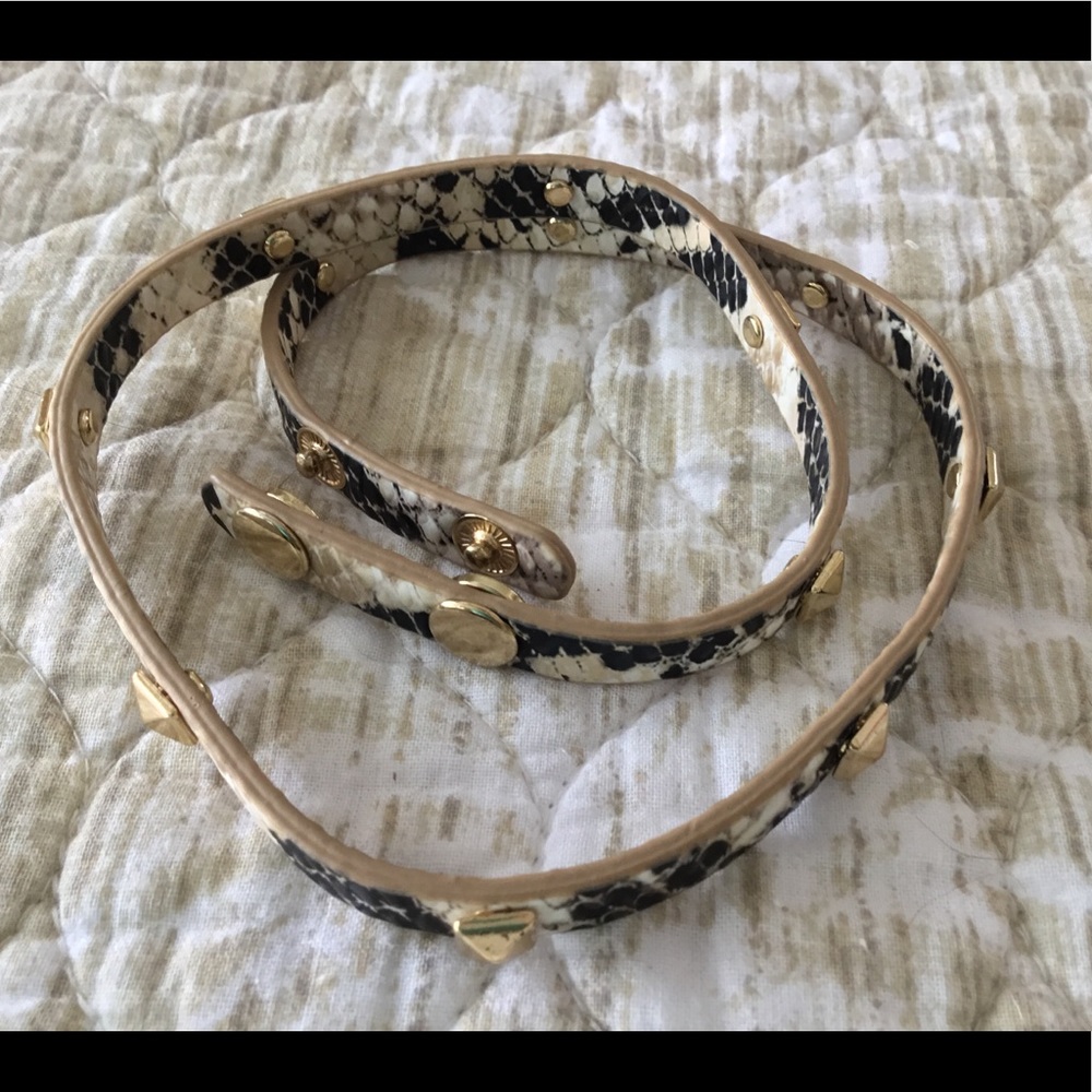 Premier Designs Wrap Bracelet Snakeskin Print